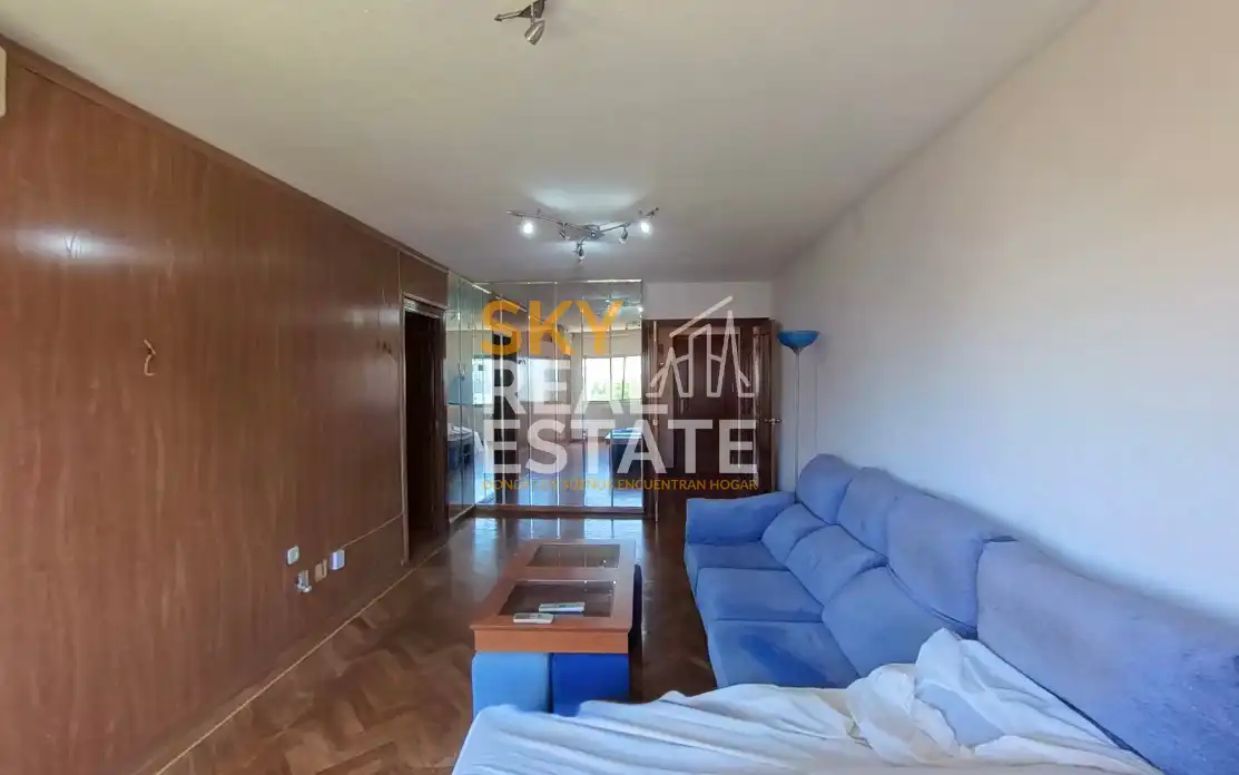 Living room of Flat for sale in Fuenlabrada  with Air Conditioner, Furnished and Balcony