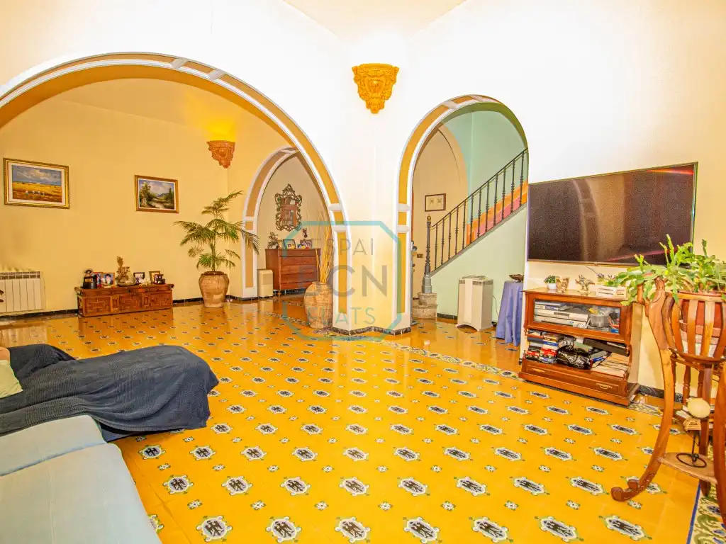 Sala de estar de Casa o chalet en venta en Arenys de Munt con Jardín privado, Terraza y Balcón