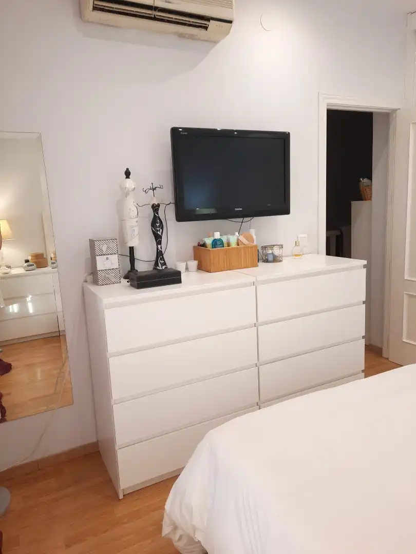 Bedroom of Detached homes for sale in Almendralejo  with Air Conditioner, Parquet flooring and Terrace