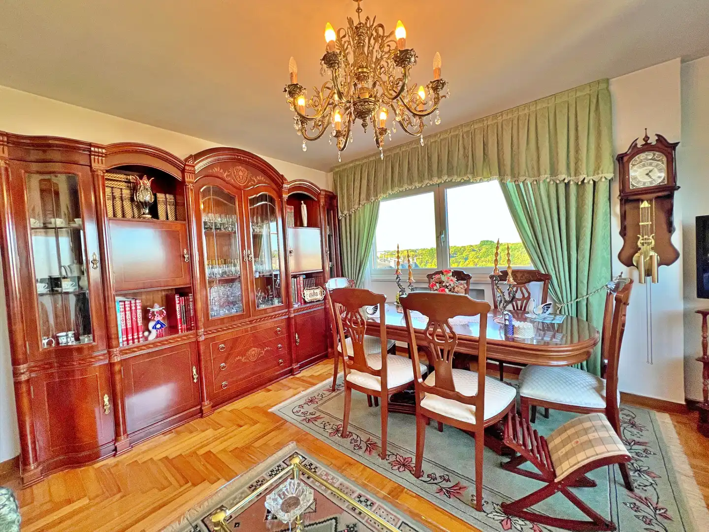 Comedor de Piso en venta en Lugo con Calefacción, Jardín privado y Parquet