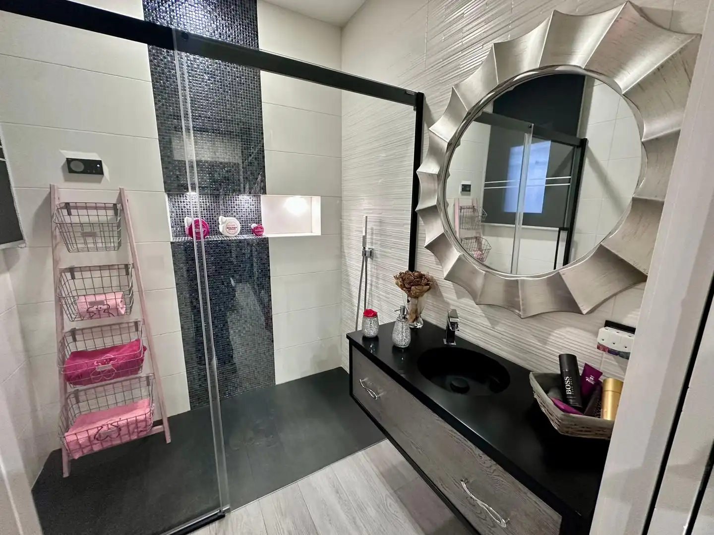 Baño de Casa o chalet en venta en Arenas de San Juan  con Aire acondicionado, Calefacción y Jardín privado