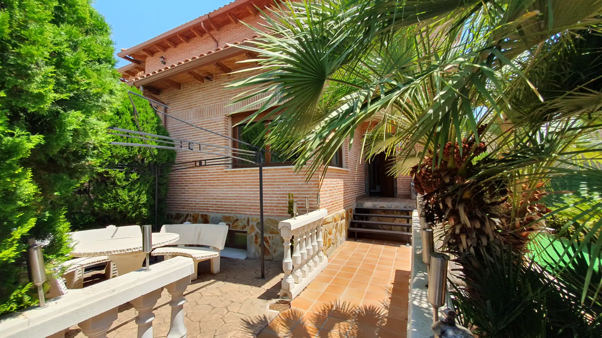 Terrassa de Casa adosada en venda en Olías del Rey amb Aire condicionat, Calefacció i Jardí privat