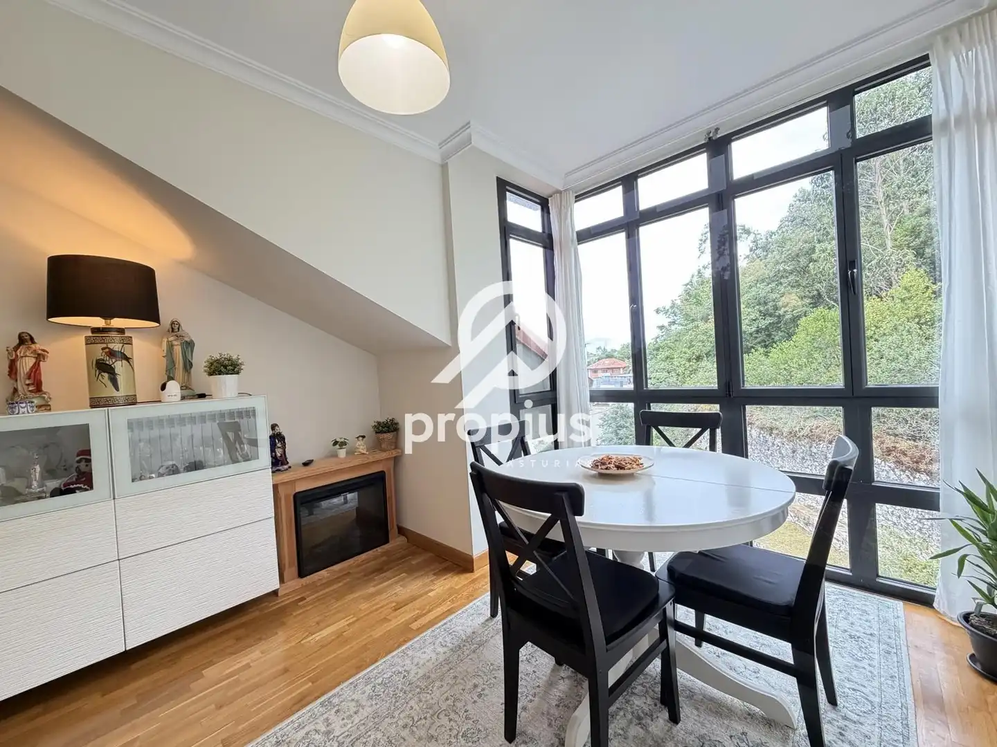 Dining room of Flat for sale in Llanes  with Heating and Furnished