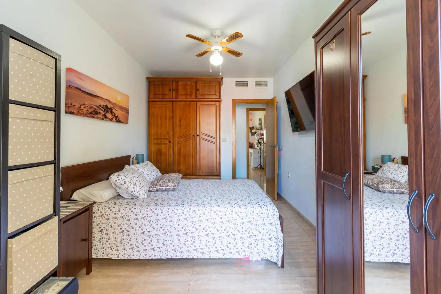 Schlafzimmer von Wohnung zum Verkauf in Archena mit Klimaanlage, Heizung und Abstellraum