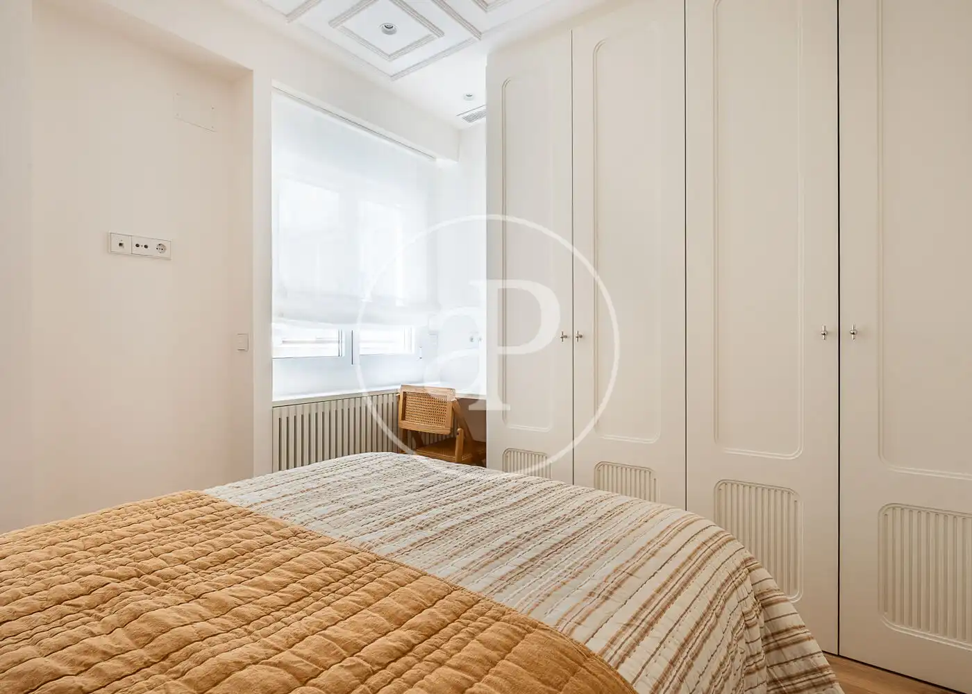 Schlafzimmer von Wohnung zum Verkauf in Madrid mit Klimaanlage, Heizung und Terrasse
