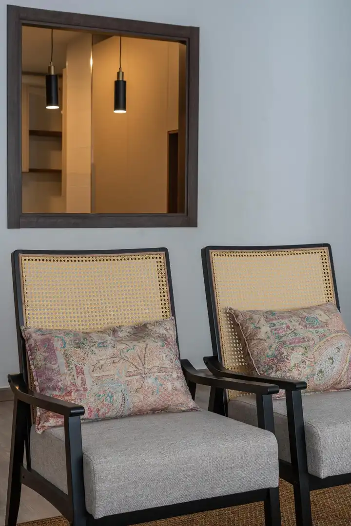 Bedroom of Flat for rent in Valencia  with Air Conditioner, Heating and Furnished
