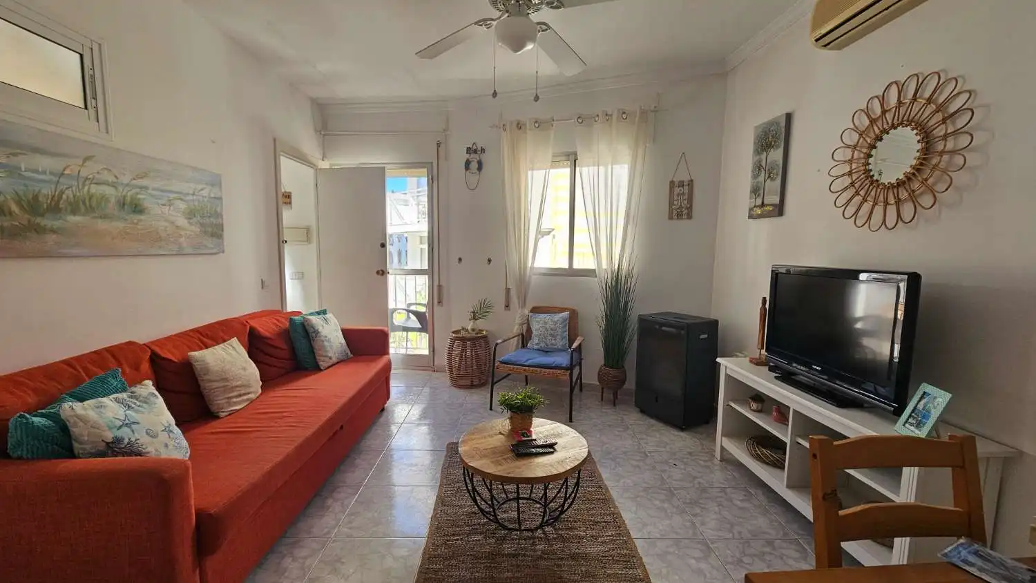 Living room of Apartments for rent in Torremolinos  with Air Conditioner, Heating and Terrace