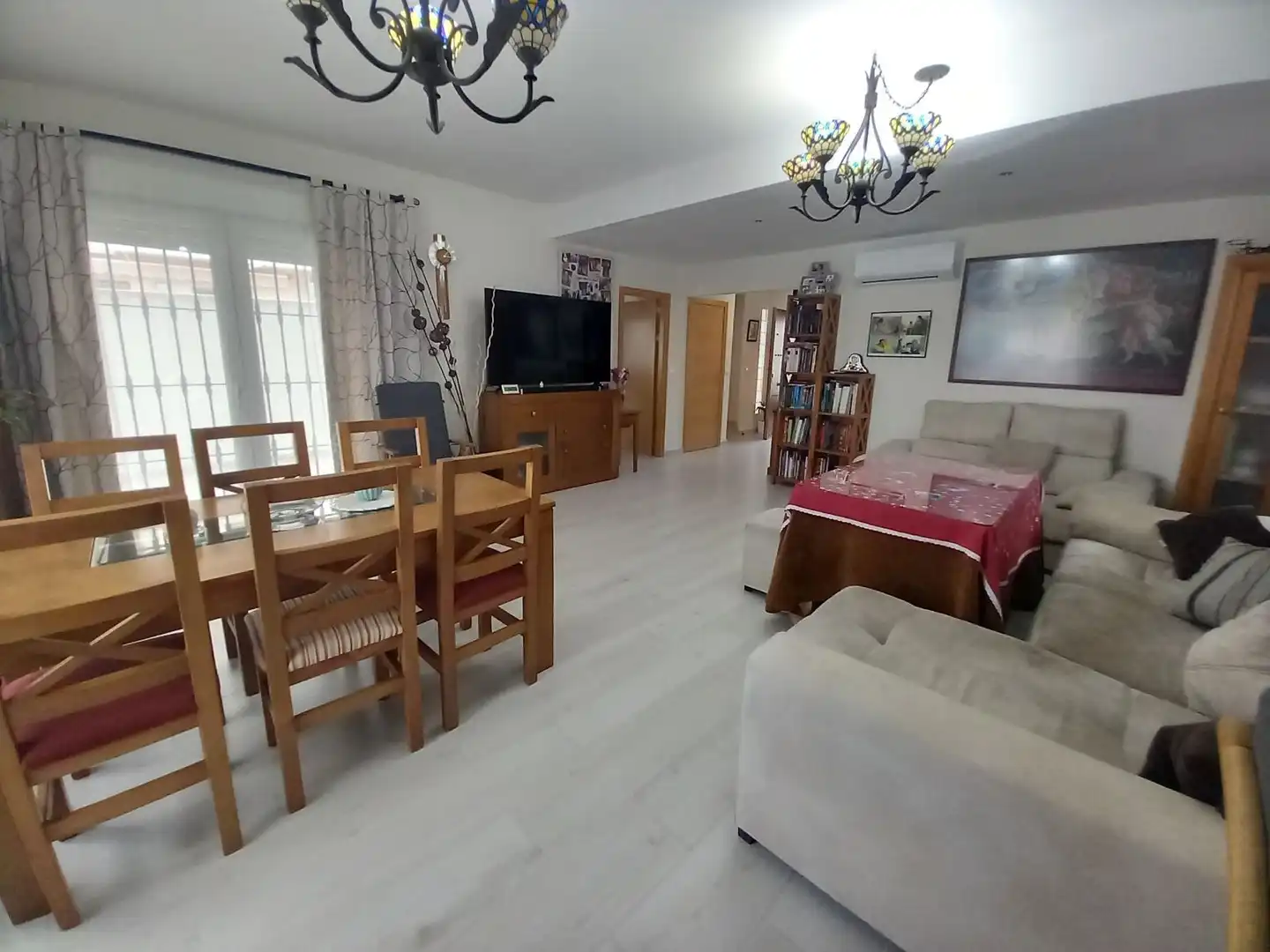 Living room of Houses for sale in Ronda  with Air Conditioner, Heating and Private garden
