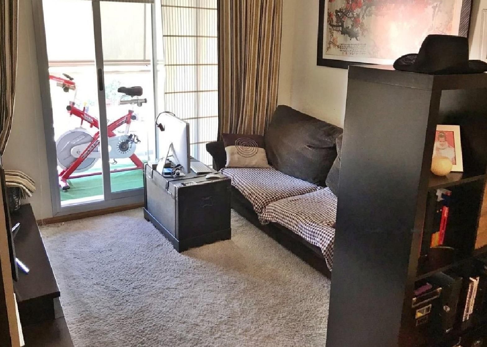 Sala d'estar de Pis de lloguer en Las Palmas de Gran Canaria amb Aire condicionat, Calefacció i Parquet