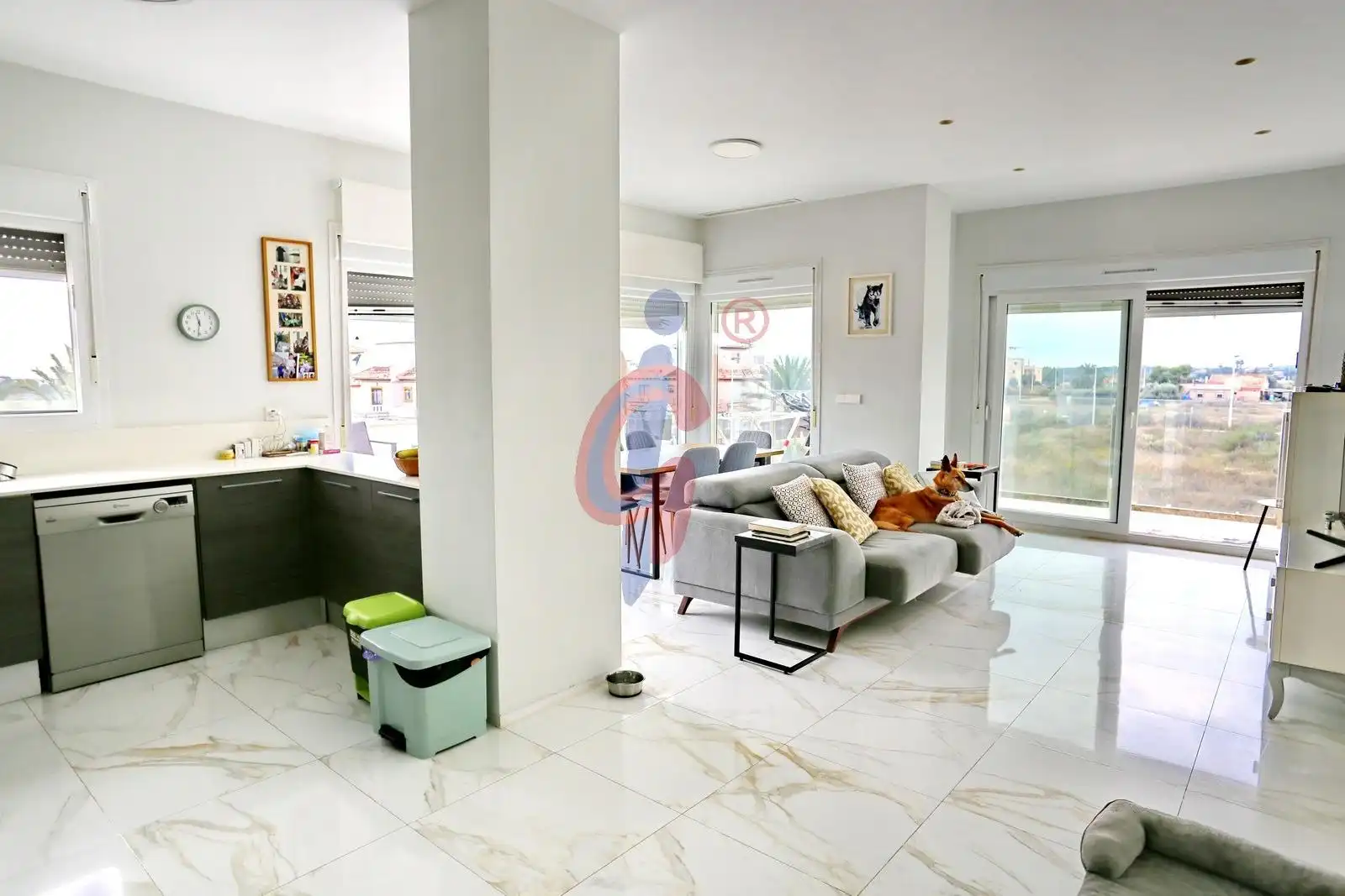 Sala de estar de Apartamento en venta en La Marina