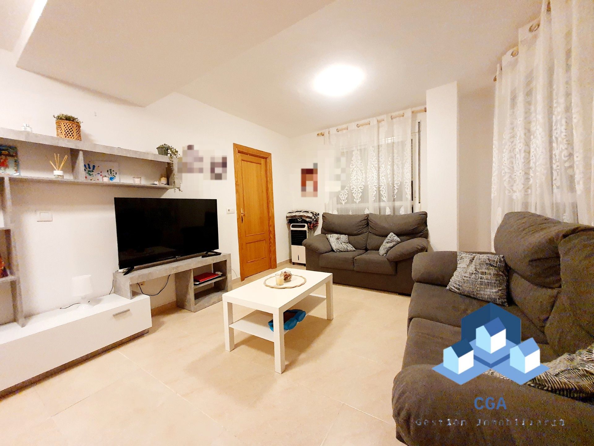 Sala de estar de Piso en venta en Lorca con Aire acondicionado, Trastero y Amueblado