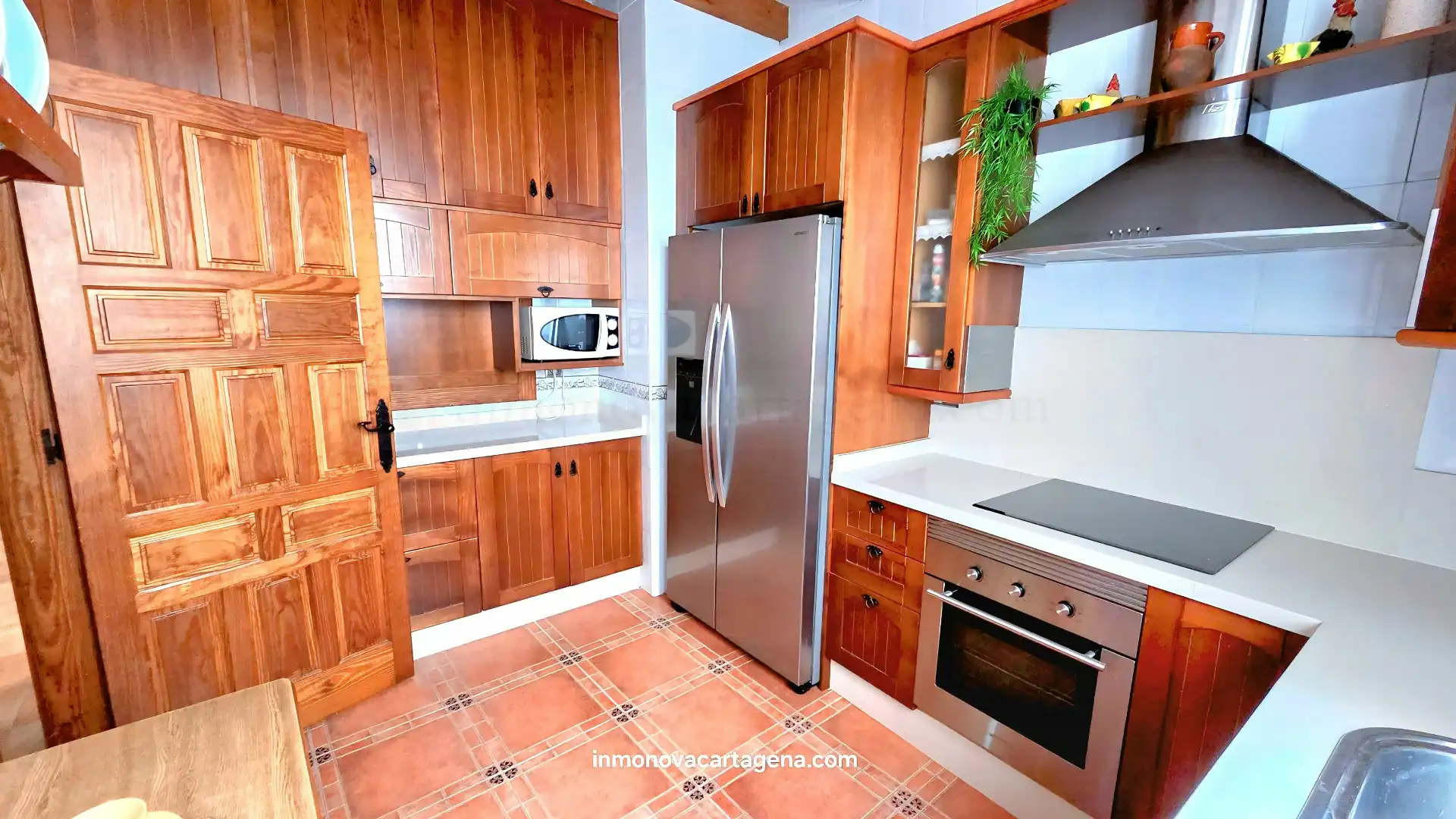 Cocina de Casa o chalet en venta en Cartagena con Aire acondicionado, Calefacción y Jardín privado
