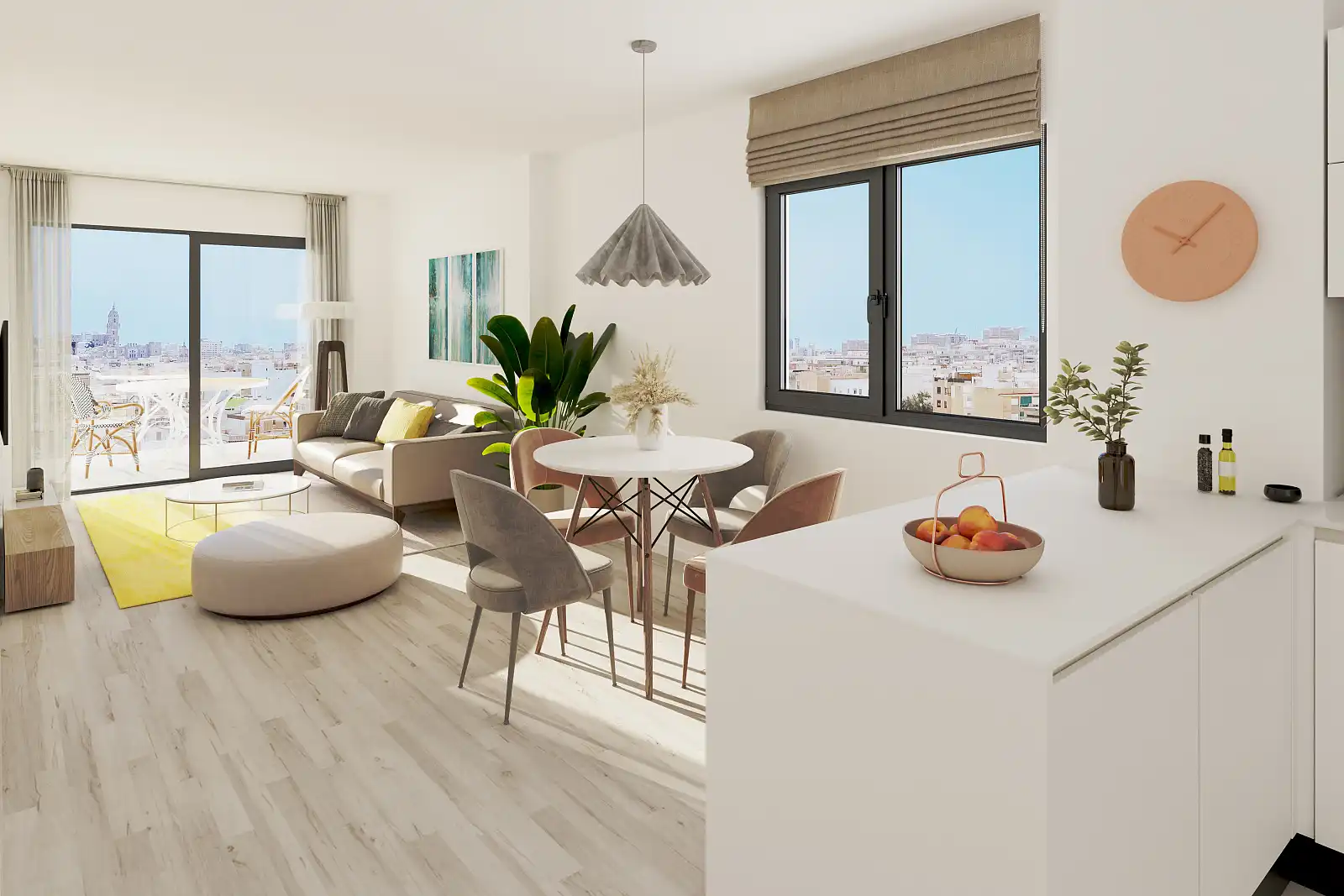 Appartement compact avec terrasse à vendre à Bailén - Miraflores, imagen 7