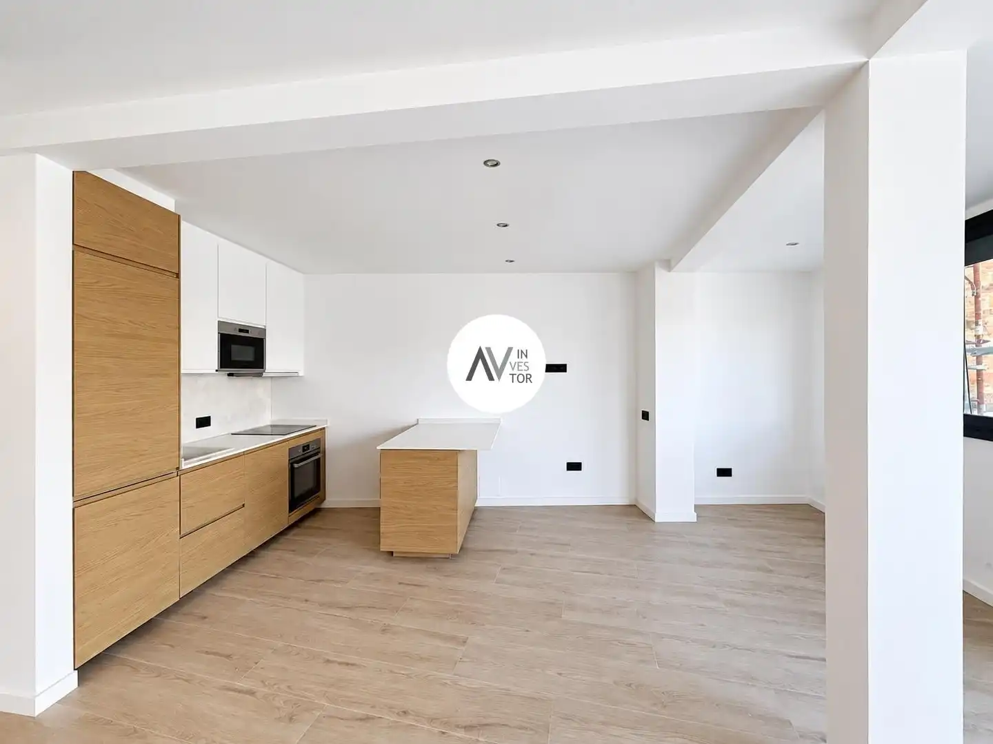 Cuina de Apartament en venda en Barcelona amb Aire condicionat, Calefacció i Terrassa