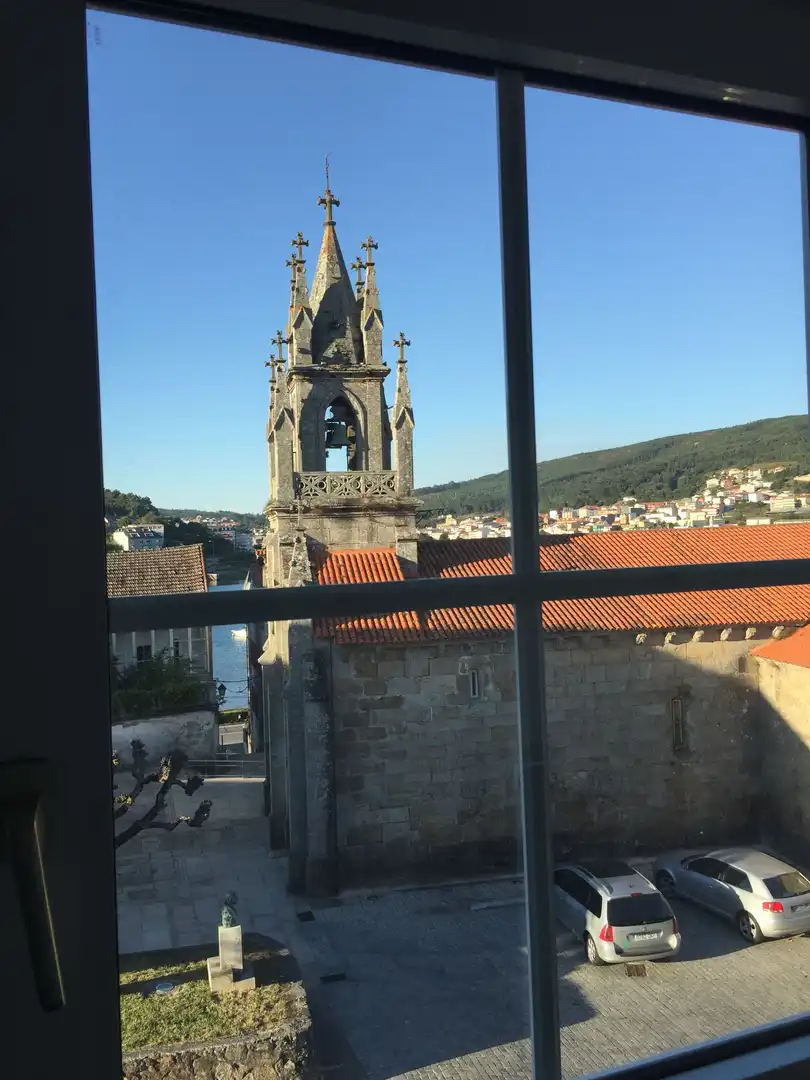 Vista exterior de Finca rústica en venda en Corcubión amb Calefacció, Jardí privat i Terrassa
