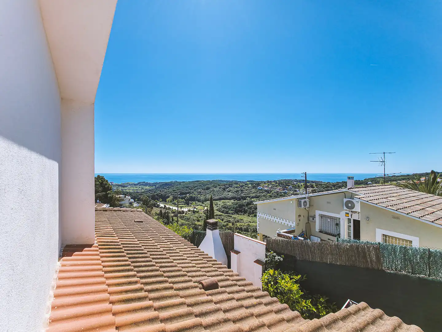 Außenansicht von Haus oder Chalet zum Verkauf in Sant Cebrià de Vallalta mit Heizung, Privatgarten und Terrasse