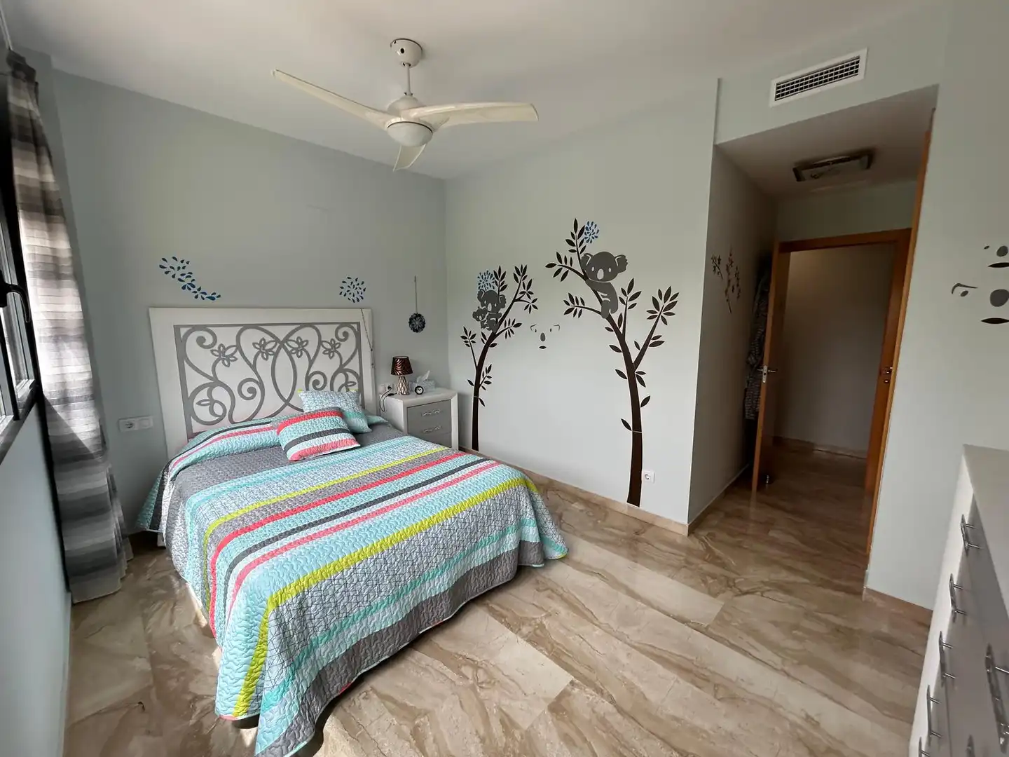 Bedroom of Flat for sale in Bétera  with Air Conditioner and Community pool