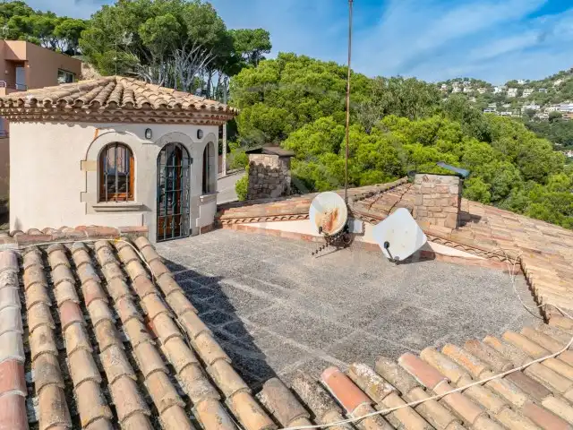 Terrasse von Haus oder Chalet zum Verkauf in Palafrugell mit Klimaanlage, Heizung und Privatgarten