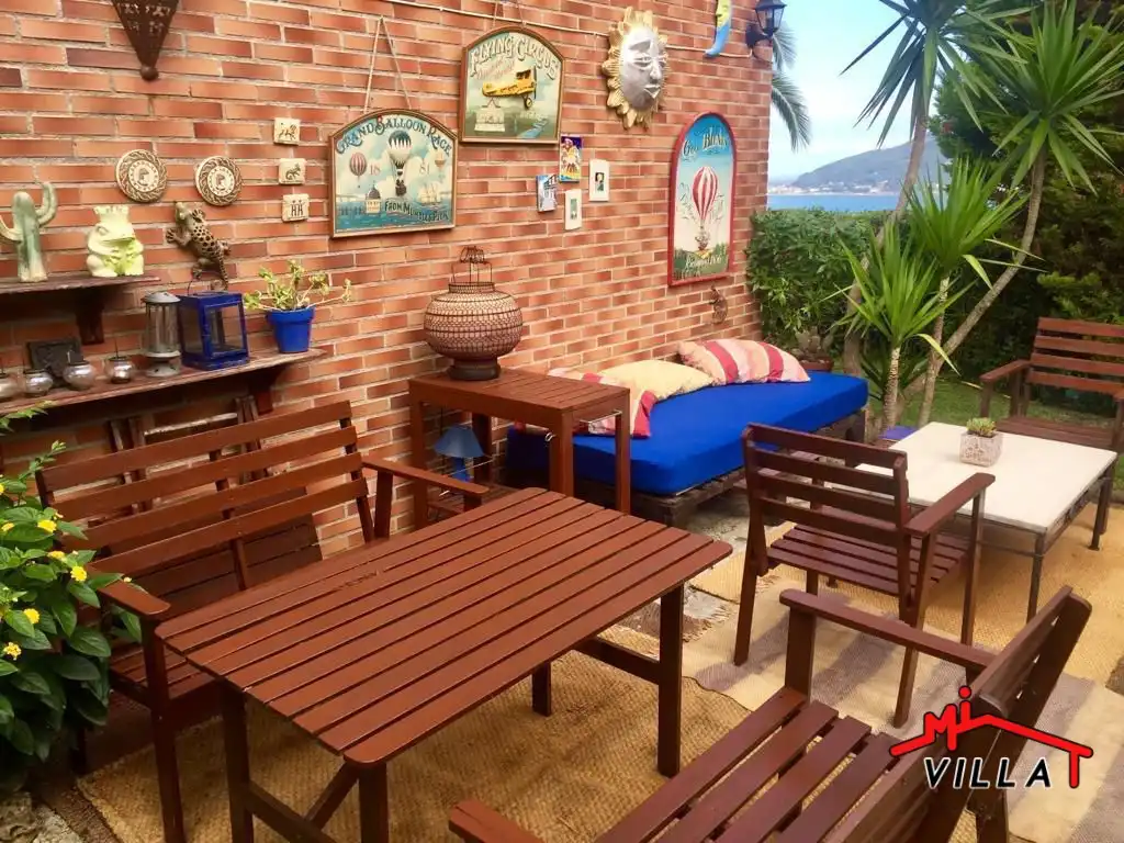 Terraza de Casa o chalet de alquiler en Limpias con Calefacción, Terraza y Amueblado