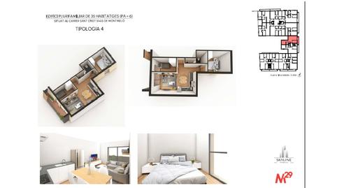 Foto 2 de Pis en venda a Carrer Sant Crist de la Grua, 41a, Montmeló, Barcelona