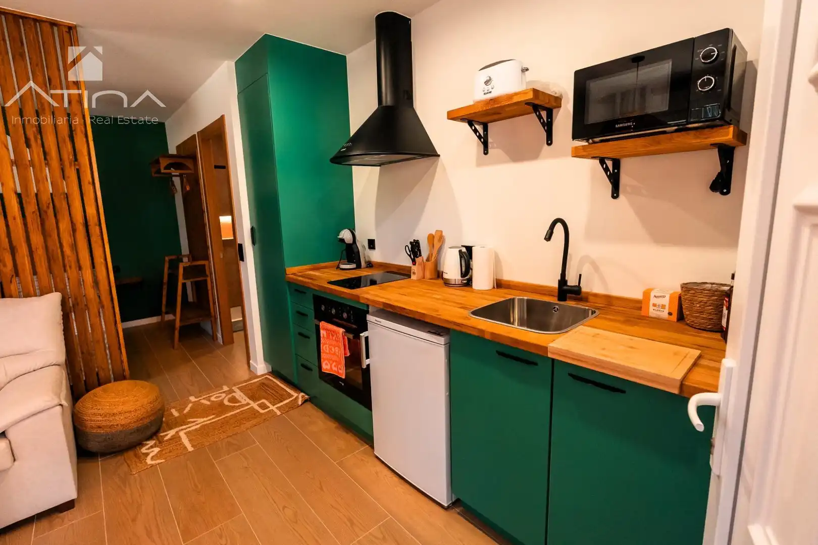 Kitchen of Houses for sale in Jávea / Xàbia  with Air Conditioner, Private garden and Terrace
