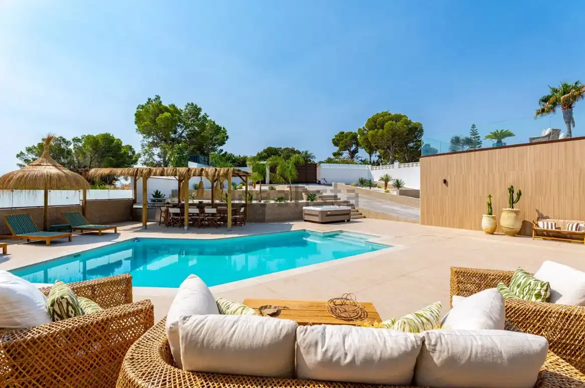 Jardín de Casa o chalet en venta en Altea con Aire acondicionado, Calefacción y Jardín privado