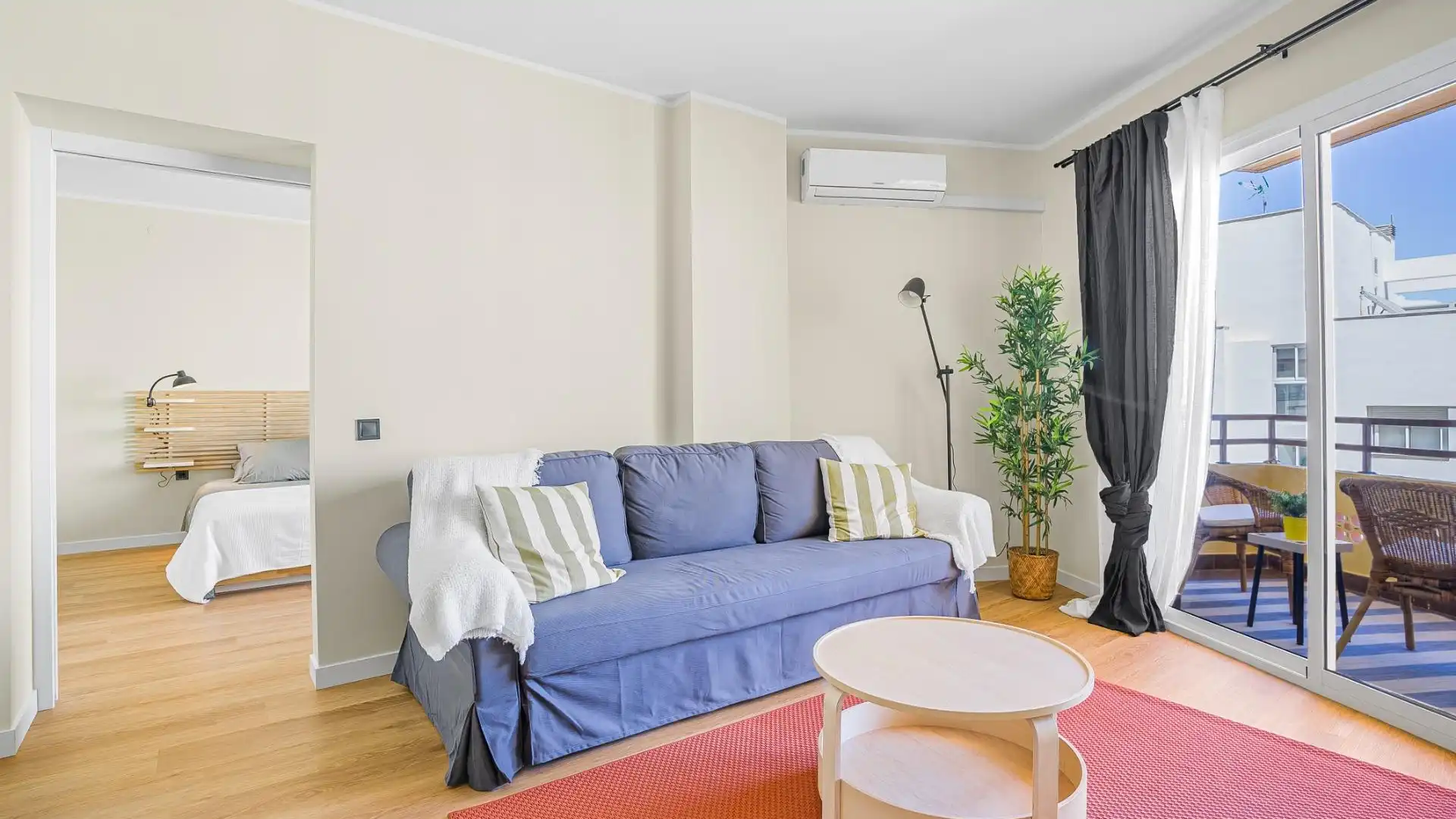 Bedroom of Flat for sale in Torremolinos  with Air Conditioner, Private garden and Terrace