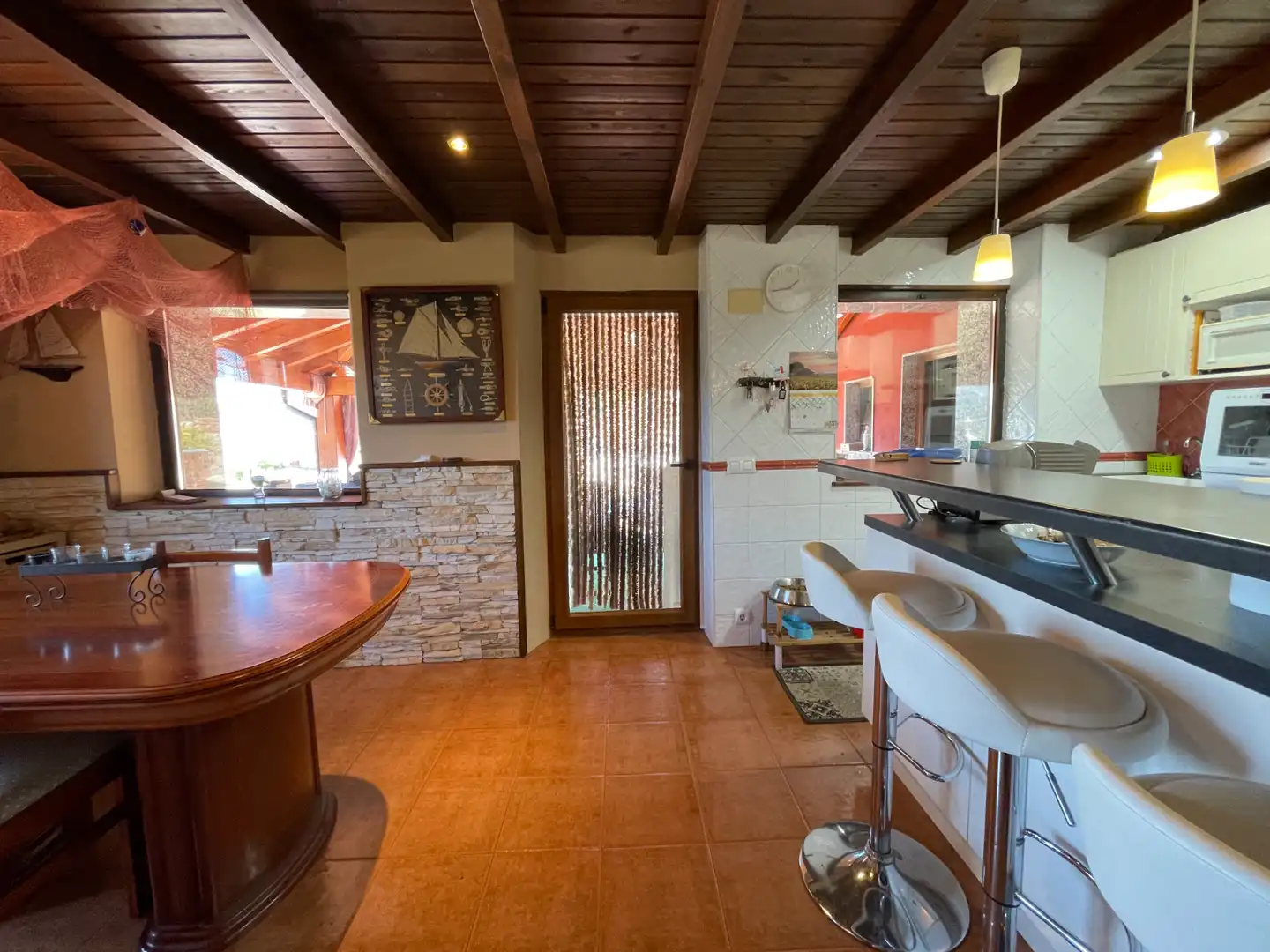 Kitchen of Detached homes for sale in Mieres (Asturias)  with Heating, Private garden and Terrace