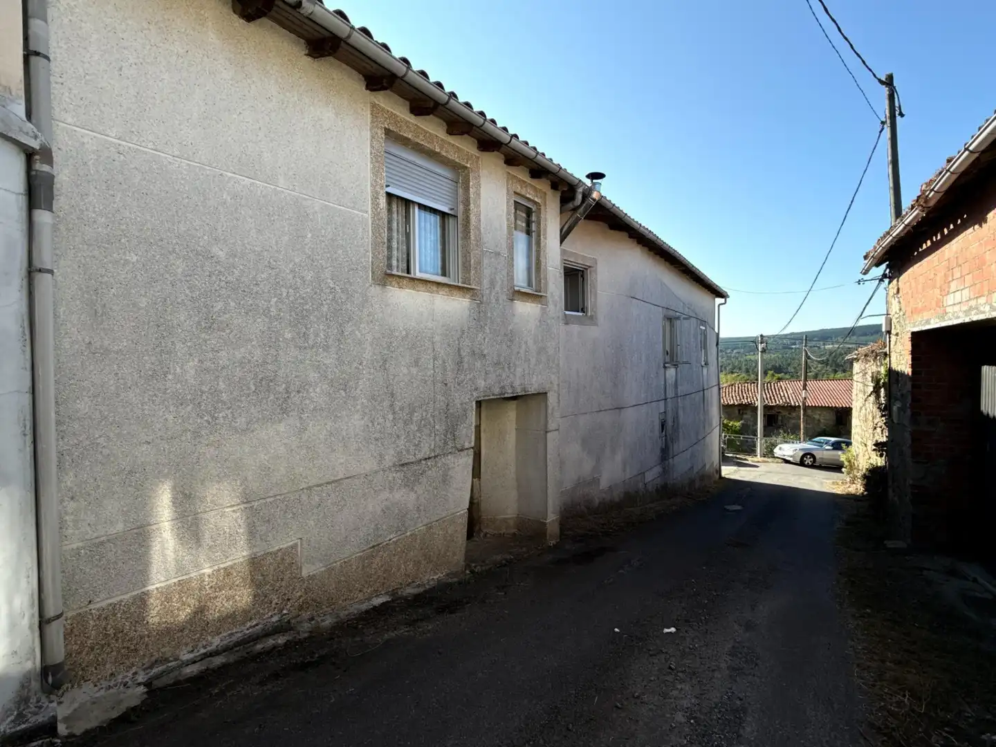 Vista exterior de Casa o xalet en venda en Pantón amb Calefacció, Parquet i Traster