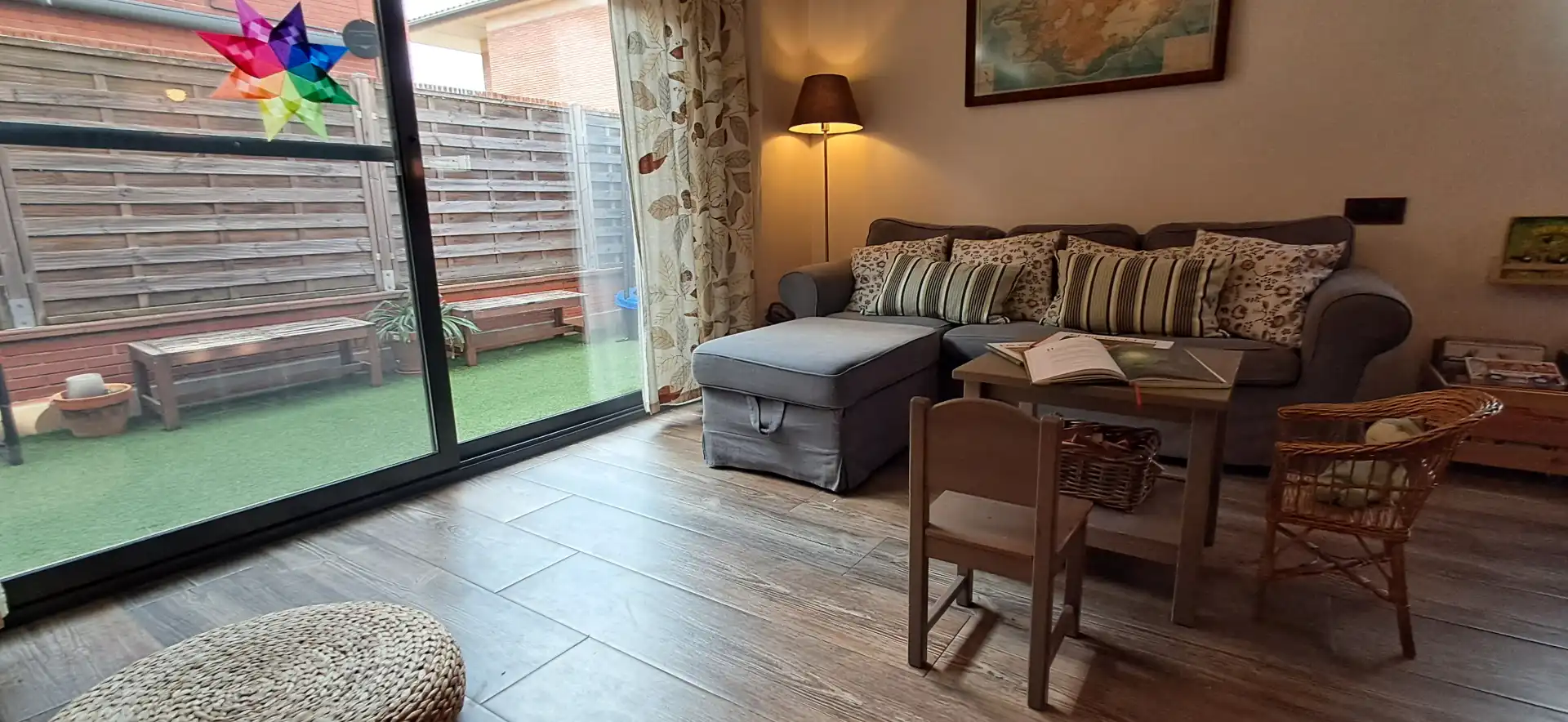 Living room of Detached homes for sale in Sant Antoni de Vilamajor  with Air Conditioner, Heating and Terrace
