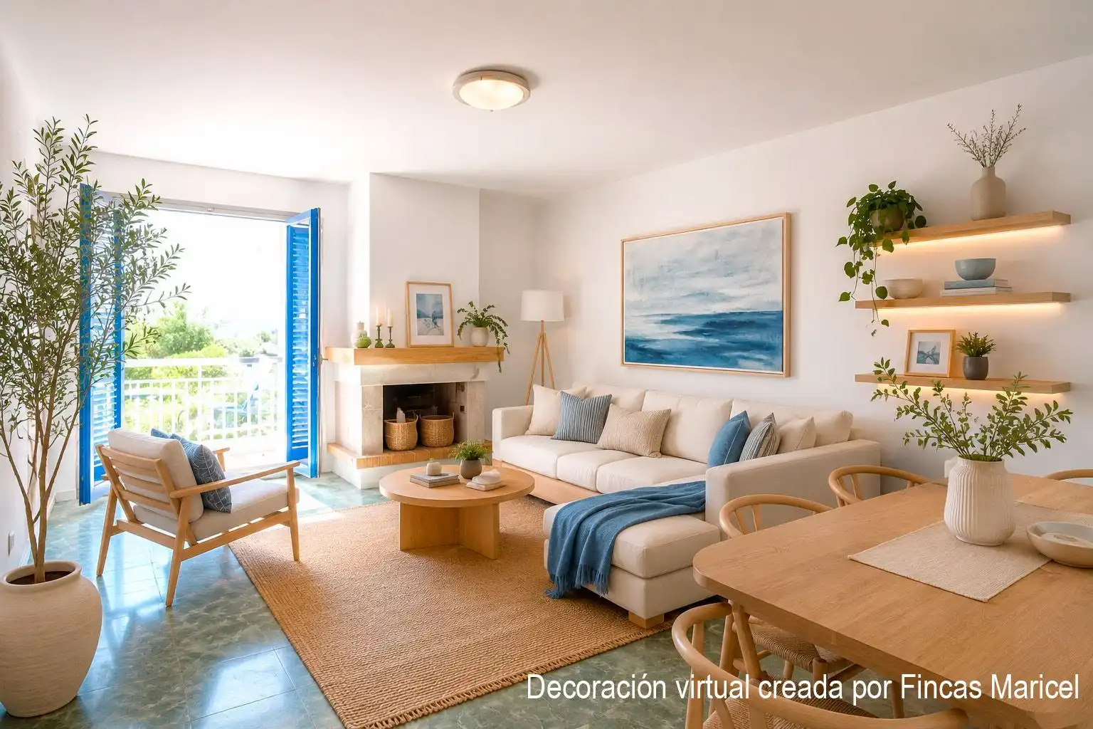 Sala d'estar de Pis en venda en Sitges amb Terrassa