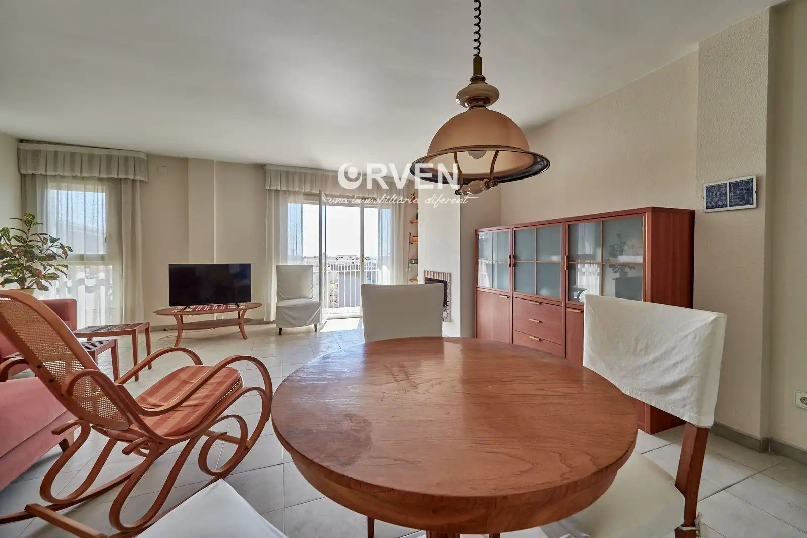 Sala de estar de Piso en venta en Torredembarra con Amueblado