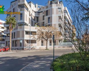 Exterior view of Flat for sale in  Granada Capital  with Air Conditioner, Heating and Private garden