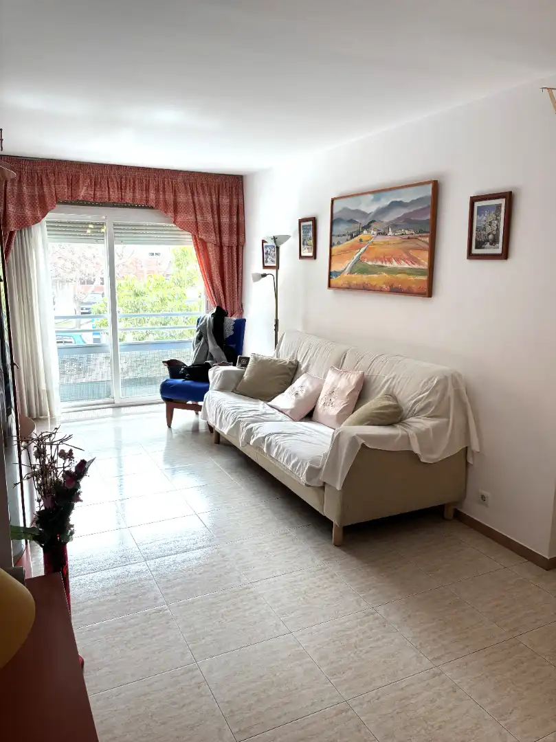 Sala de estar de Piso en venta en Vilafranca del Penedès con Aire acondicionado, Trastero y Amueblado