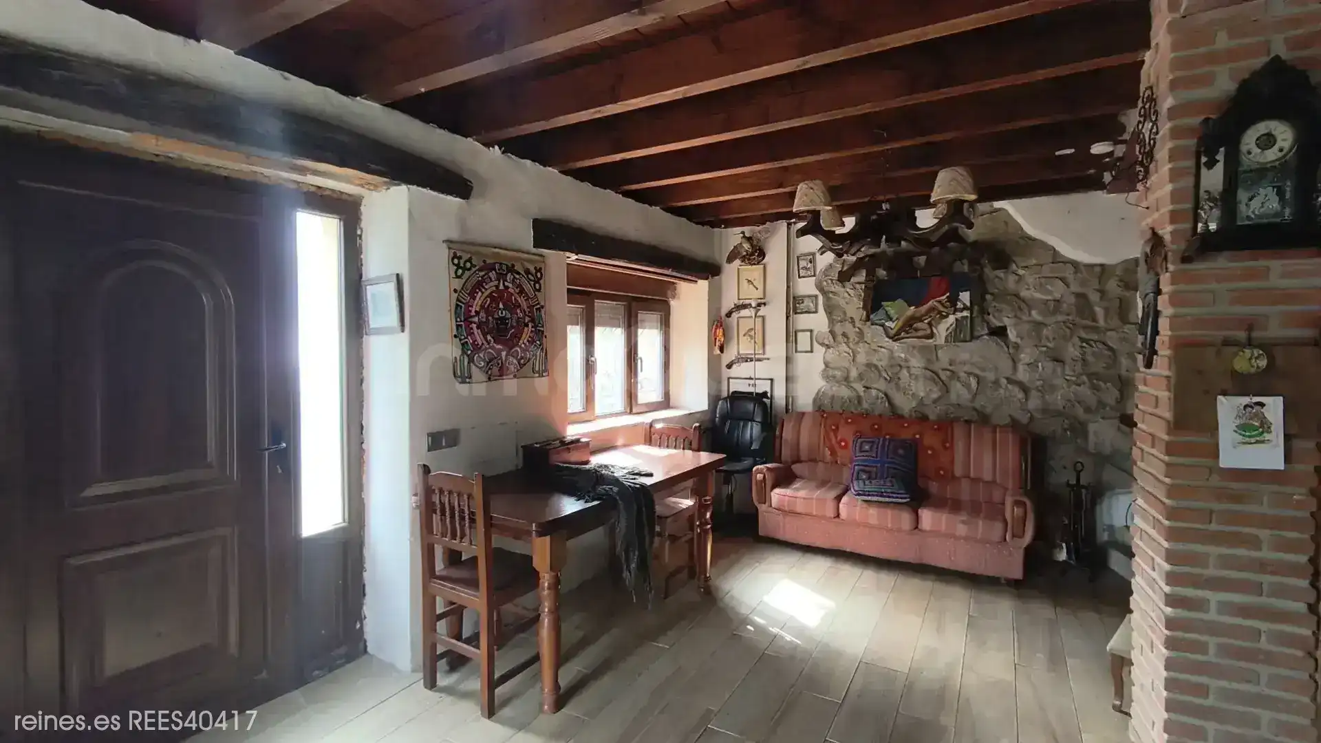 Wohnzimmer von Haus oder Chalet zum Verkauf in Peñamellera Alta mit Heizung, Privatgarten und Möbliert