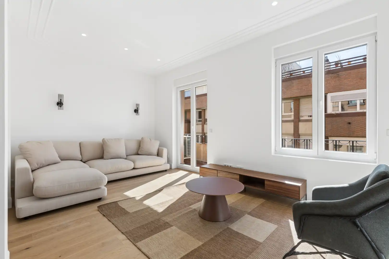 Sala de estar de Piso en venta en Madrid con Aire acondicionado, Calefacción y Parquet