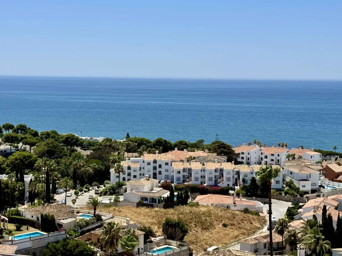 Vista exterior de Dúplex en venda en Mijas amb Aire condicionat, Calefacció i Terrassa