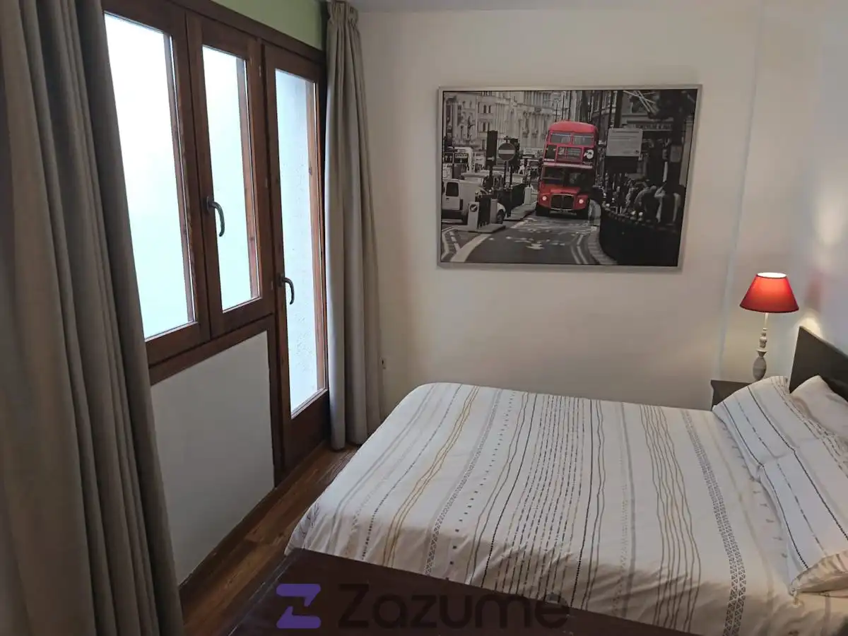 Bedroom of Flat for rent in Toledo  with Air Conditioner, Heating and Parquet flooring
