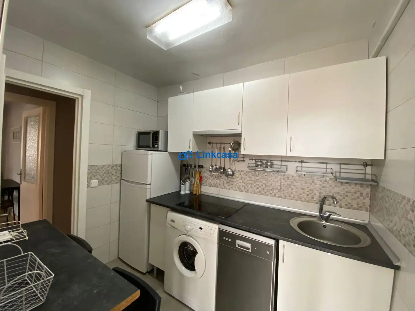 Kitchen of Flat for sale in Madrid  with Air Conditioner, Heating and Terrace