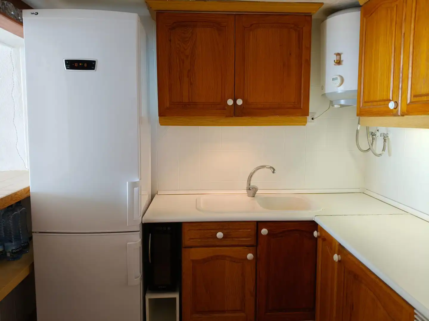 Cuina de Apartament en venda en La Matanza de Acentejo amb Moblat, Balcó i Piscina comunitària