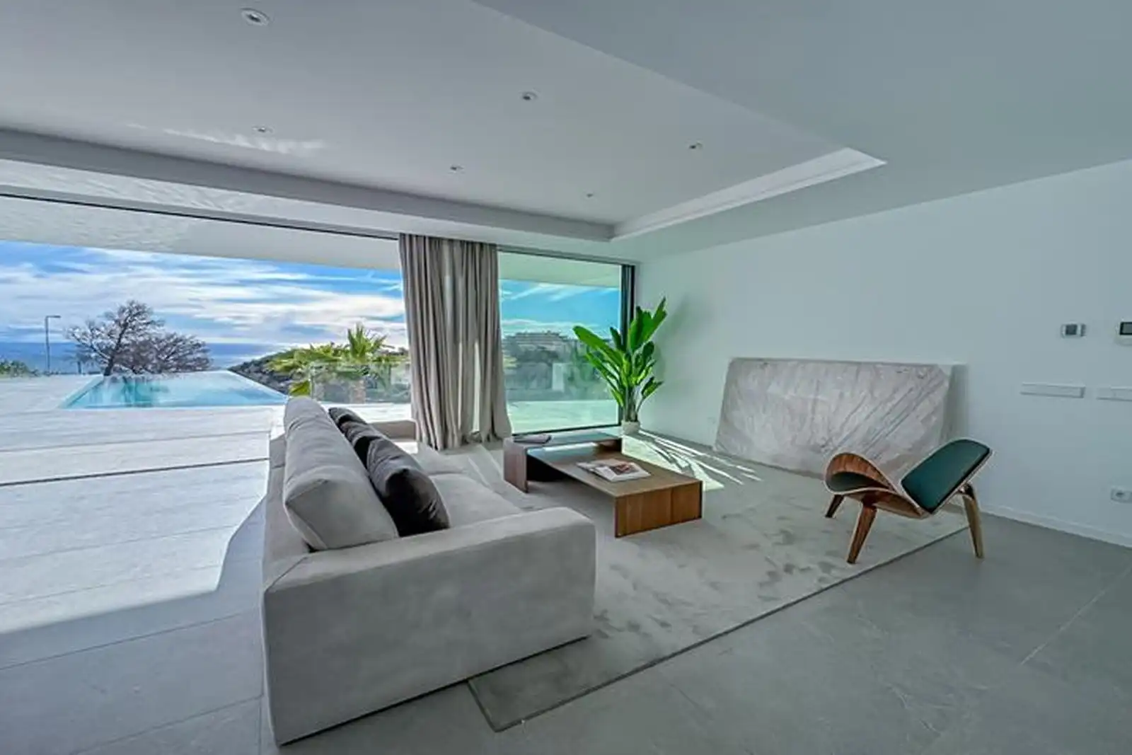 Living room of Houses for sale in Altea  with Air Conditioner, Heating and Terrace