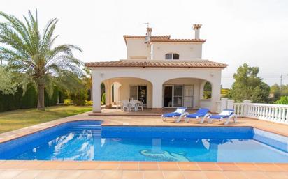 Swimming pool of House or chalet for sale in L'Ampolla  with Air Conditioner and Swimming Pool