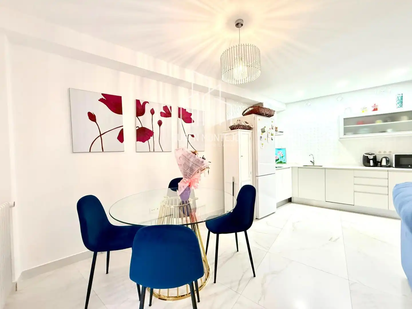 Comedor de Piso de alquiler en Salamanca con Calefacción, Terraza y Amueblado
