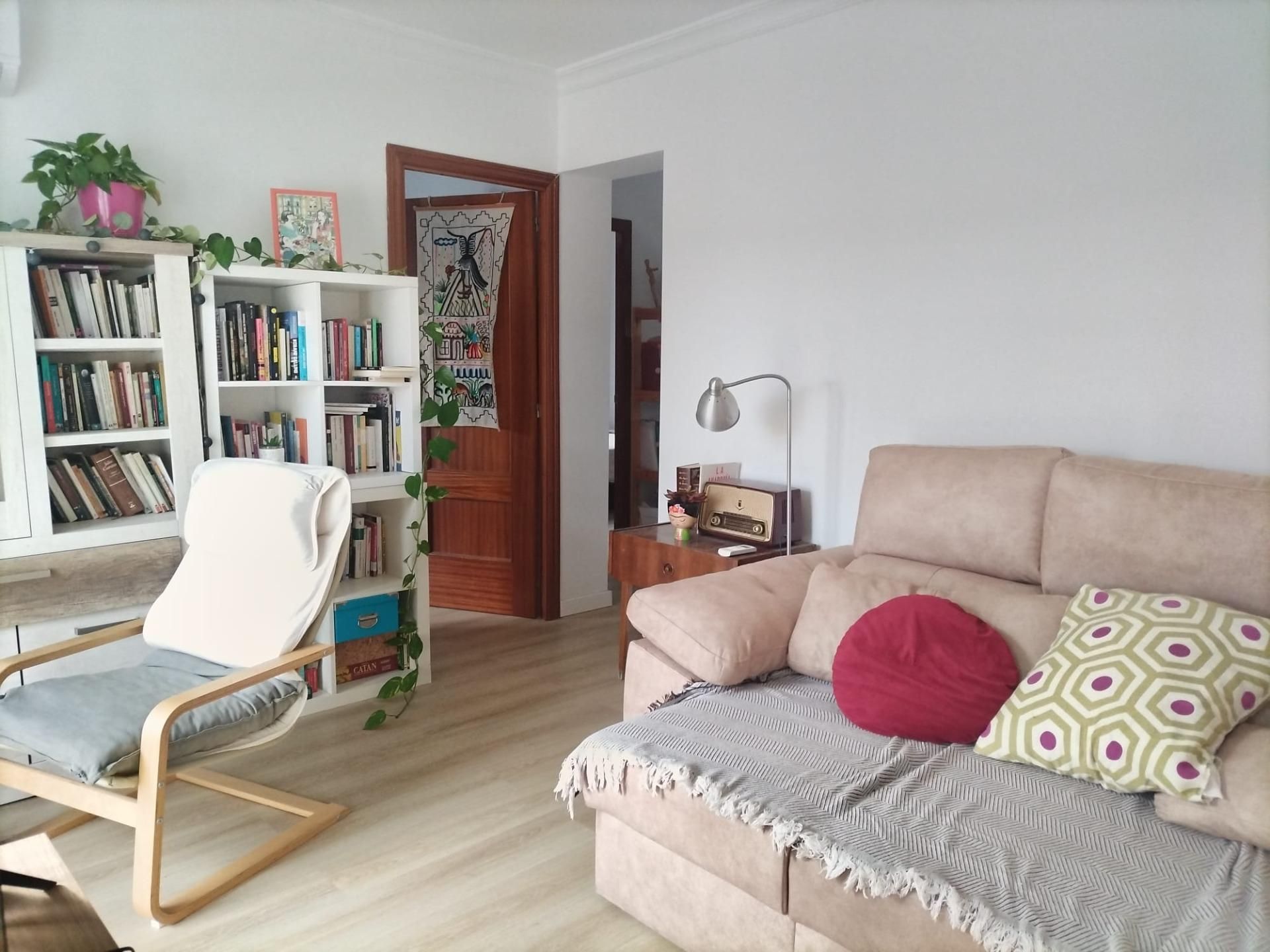 Living room of Flat for sale in Málaga Capital  with Air Conditioner and Terrace