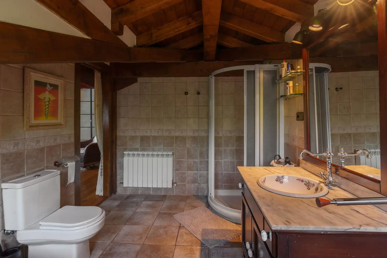 Baño de Casa o chalet en venta en Elduain con Calefacción, Trastero y Amueblado