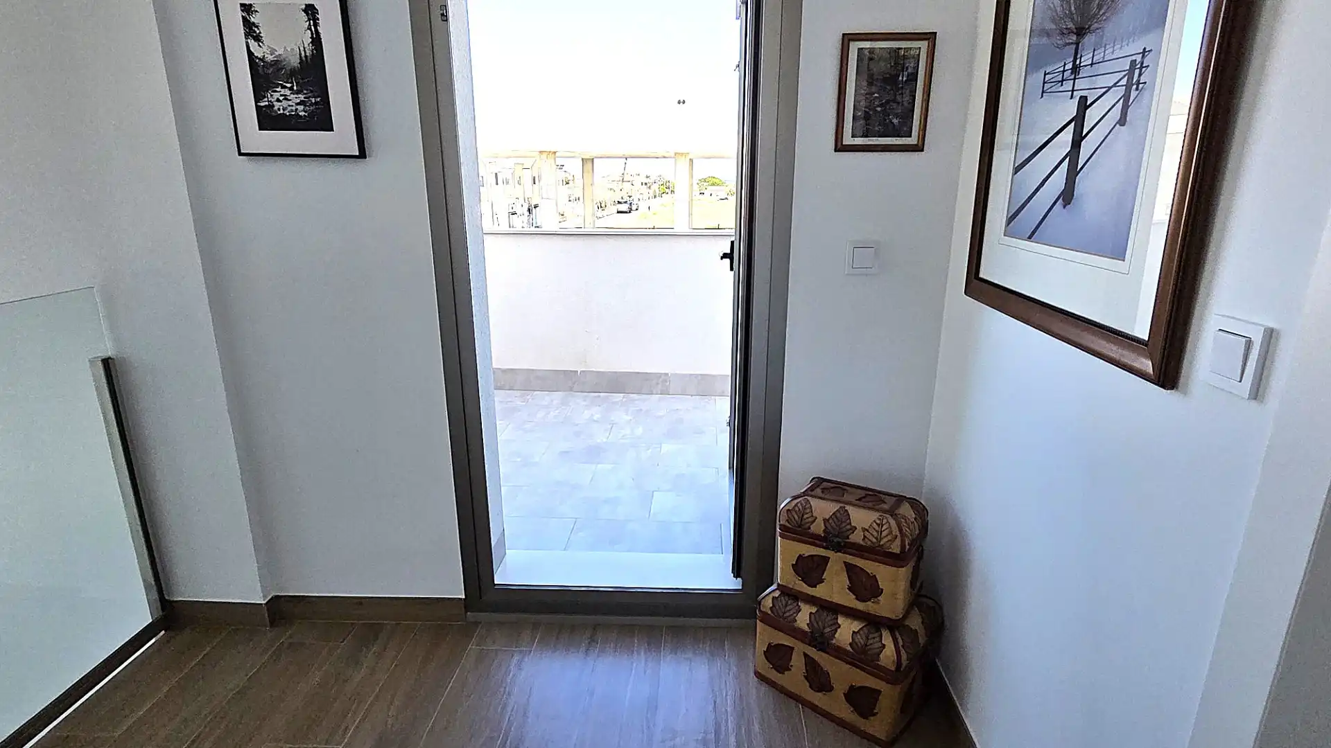 Terraza de Casa adosada en venta en Cartagena con Aire acondicionado, Calefacción y Jardín privado