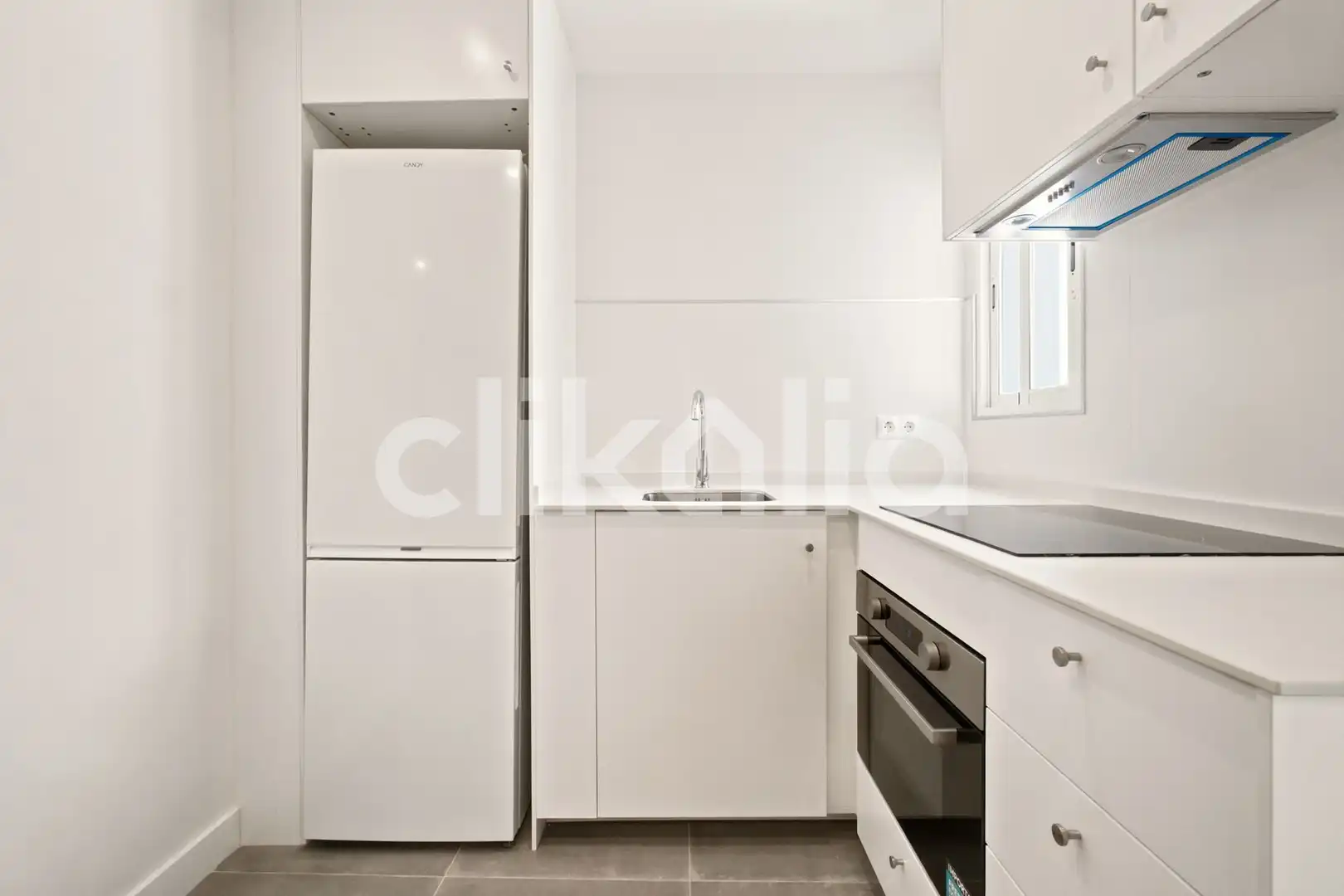 Cocina de Piso de alquiler en Getafe con Aire acondicionado y Terraza