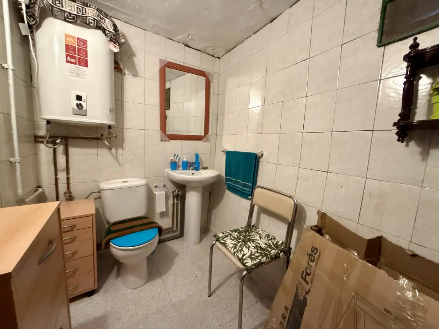 Bany de Casa o xalet en venda en Casas del Monte amb Terrassa