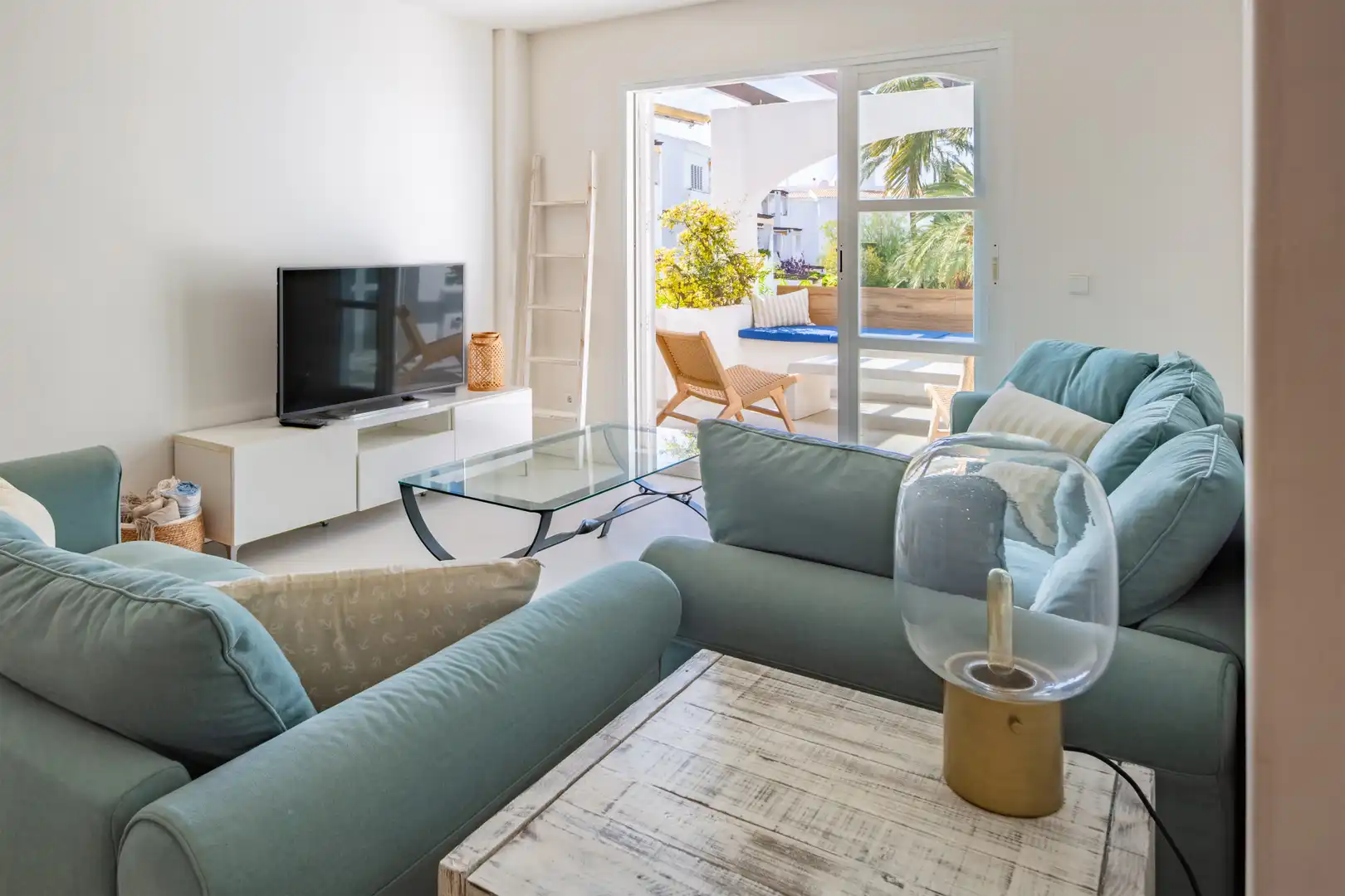 Living room of Apartments for sale in Jávea / Xàbia  with Air Conditioner, Swimming Pool and Community pool