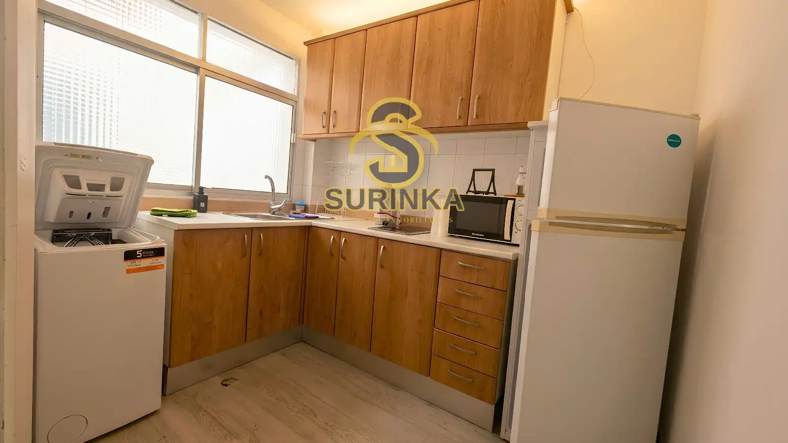 Cocina de Piso de alquiler en Telde con Terraza y Amueblado